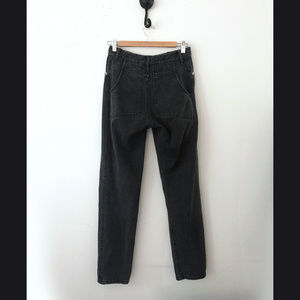 Eckhaus Latta EL High Rise Jean in Charcoal Sz 26